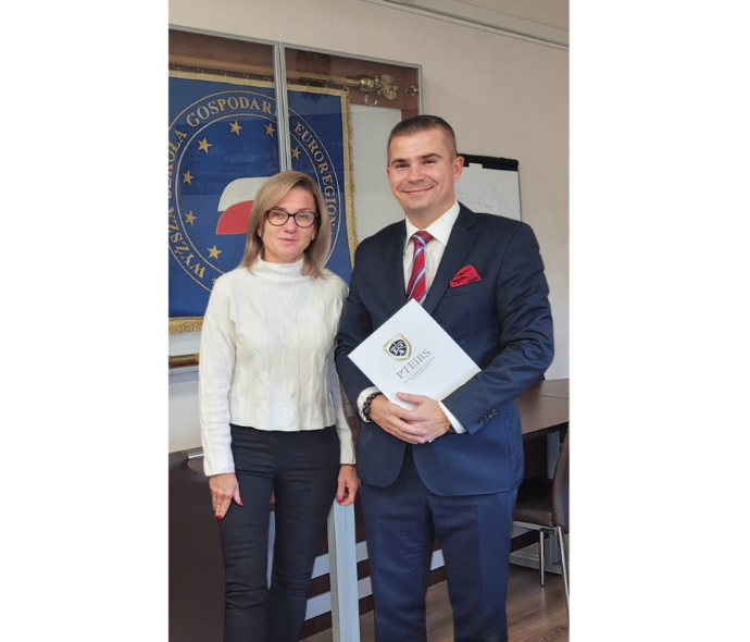 Porozumienie o współpracy pomiędzy Polskim Towarzystwem Ekspertów i Biegłych Sądowych a Wyższą Szkołą Gospodarki Euroregionalej