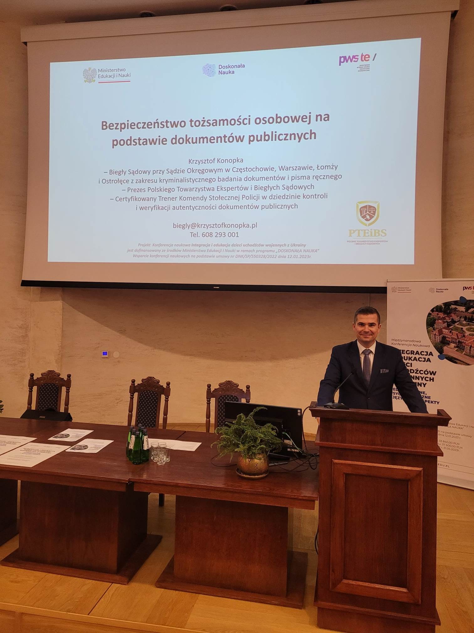 Międzynarodowa Konferencja Naukowa pt. „Integracja i edukacja dzieci uchodźców wojennych z Ukrainy” z udziałem PTEiBS