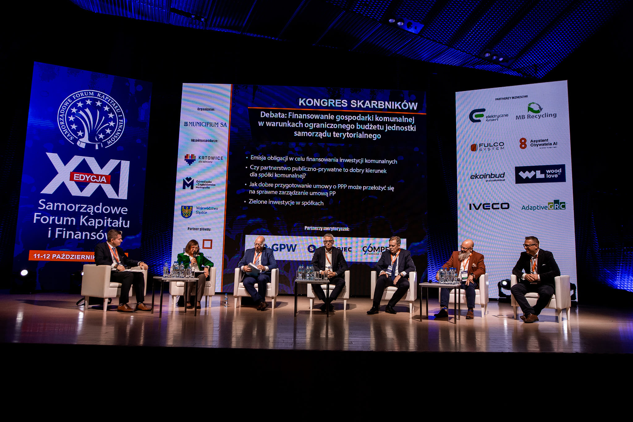 XXI Samorządowe Forum Kapitału i Finansów w Katowicach z udziałem PTEiBS